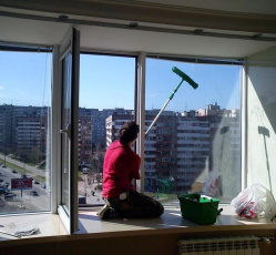 Мытье окон в однокомнатной квартире Мензелинск